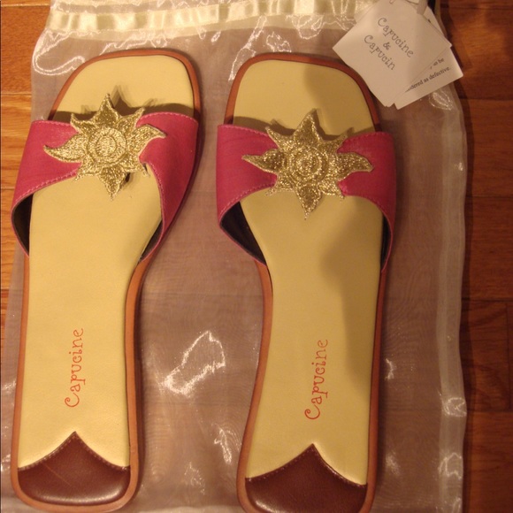 Capucine & Capucin Sunburst Flats - Picture 2 of 2
